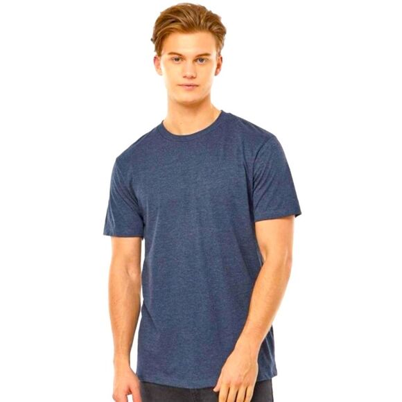 UNTUCKit Ultra Soft Short Sleeve Classic Crew Neck Tee Shirt Men’s M Blue Gray. - Picture 1 of 12